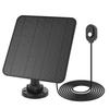 4W/6W 5V Solar Cell Panel IP65 Weatherproof Solar Panel Kit Adjustable Wall Mount for Arlo Pro 5S/4/3 Floodlight Security Camera