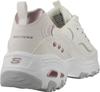 Skechers D'Lites Women White/lavender Sneakers