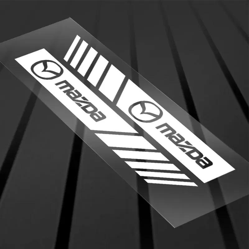 

2 шт. Автомобильные 3D наклейки Зеркало заднего вида Боковая полоса Для Mazda 2 3 4 5 6 7 8 323 626 CX5 CX7 CX9 RX8 MX3 MX5 Atenza Goo золотой