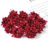 10/30Pcs Artificial Flowers Heads 3cm Fake Flower for Home Decor Wedding Decoration DIY Wreath Scrapbook Craft Gifts Accessories