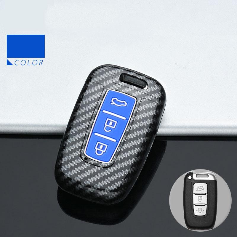 

New Car Key Cover Case For Hyundai IX35 Sonata 8 For Kia Forte Rio 3 K2 K3 K5 Sportage Holder Fob Auto Accessories Shell