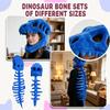 Dinosaur Skeleton Costume Set Halloween Dinosaur Themed Cosplay Props 3D Dino-Saur Skeleton Design