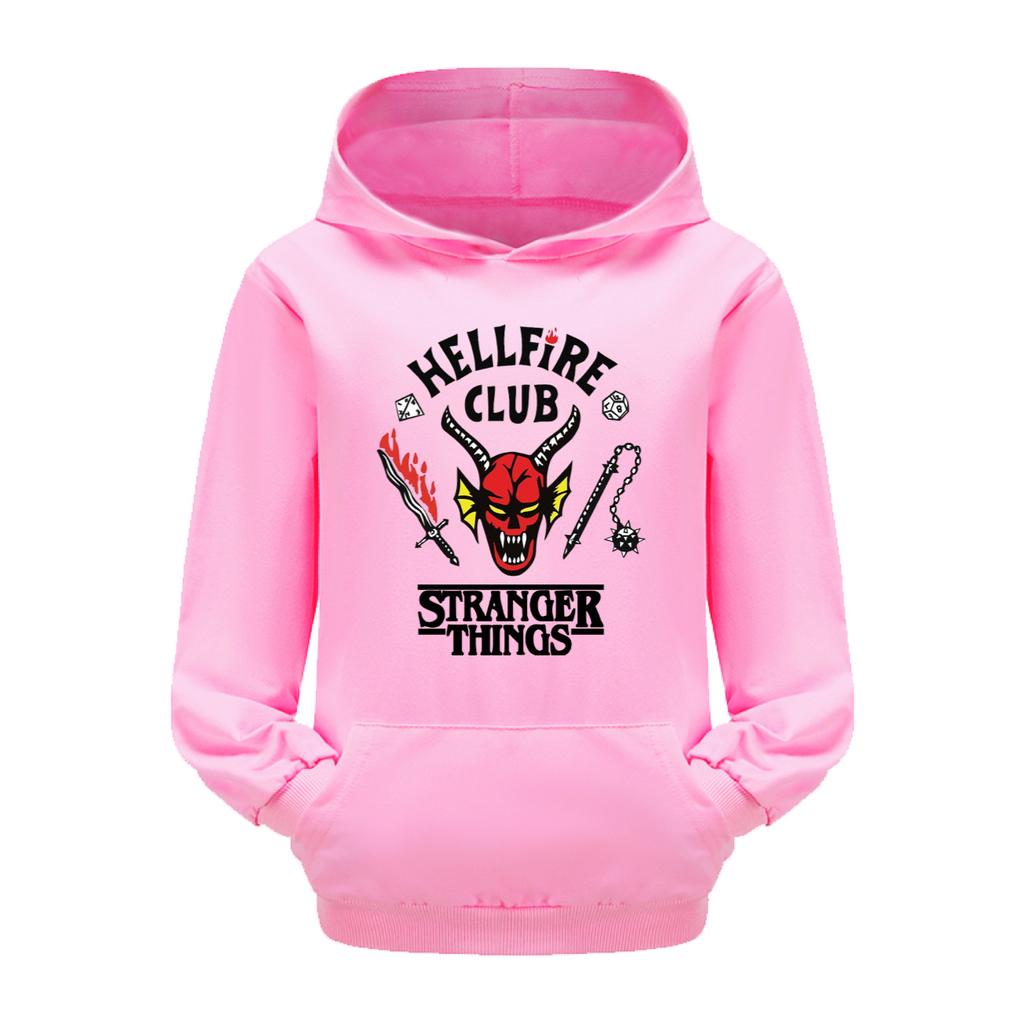 Stranger Things, Tasche Kapuzenpullover, Kinder Kapuzenpullover Lässiges Set