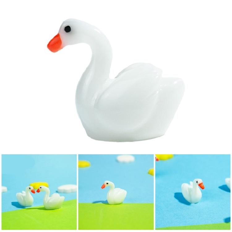 100 st Miniatyr Djurfigurer för Mosslandskap Eleganta Harts Hantverk Dekorationer Bordsskiva Prydnad Tillbehör