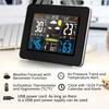 Wireless Digital Weather Station Forecast Clock with Outdoor Sensor Indoor Outdoor Thermometer Hygrometer Temperature Monitor