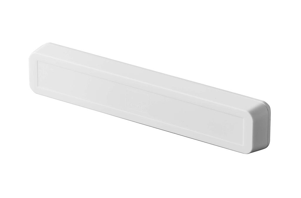 Yamazaki Magnet Bars, Set of 4, White, Approx. W10 x D1 x H1.8cm (Each), Tower, Easy to Remove, 5407