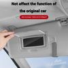 Auto Sonnenblende Brillenetui Organizer Brillen Aufbewahrungsbox Halter Für Porsche Cayenne Panamera Macan 911 718 Cayman Taycan Boxster