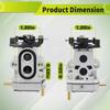 Carburetor Carb For Ryobi Cultivator RY60520 25cc Engine Model number 308708001