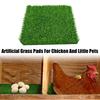 Washable Chicken Nest Pad Durability Nonslip Ventilation Design for Poultry Coops and Home Use