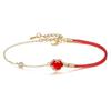 Palace Museum Ruyi Lock Bracelet - Lucky Red Rope, Women's Bestie Gift for Christmas & New Year.