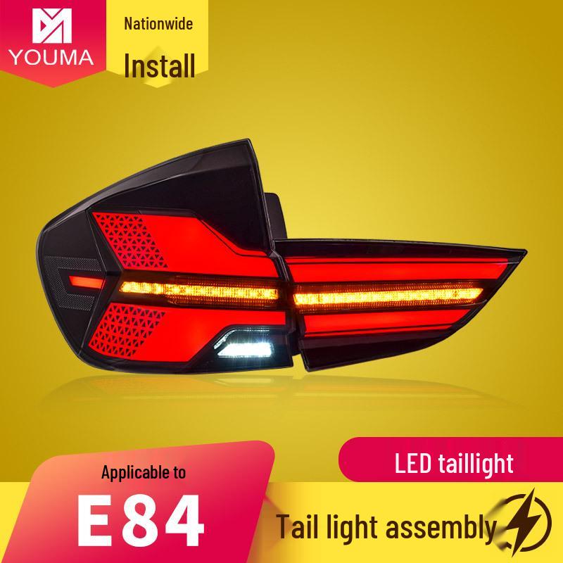 LED Dynamic Tail Lights for BMW X1 E84 (2011-2014) - Flowing Turn Signal Assembly