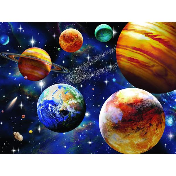 5D DIY Diamond Painting Universe Space Landscape Kit Full Drill Round Embroidery Mosaic Art Picture of Rhinestones Home Decor