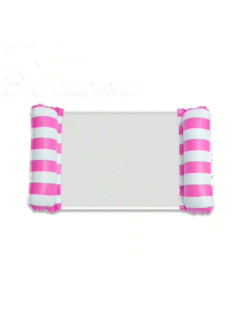 Summer Swim Inflatable Floating Water Mattresses Hammock Stripe Lounge Chairs Pool Water Sports Toys Floating Mat Pool Toys Kids