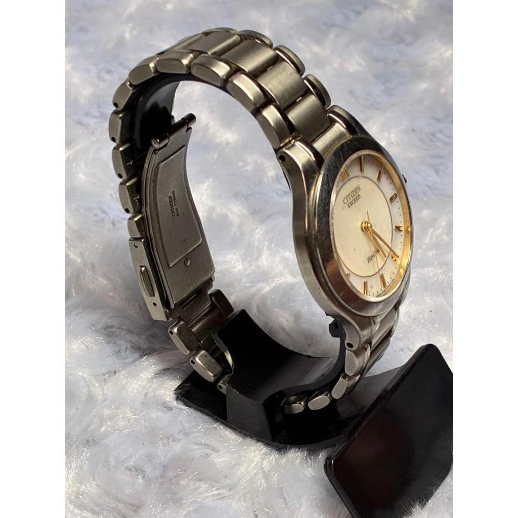 Used Citizen Exceed Eco Drive Titanium Solar Watch