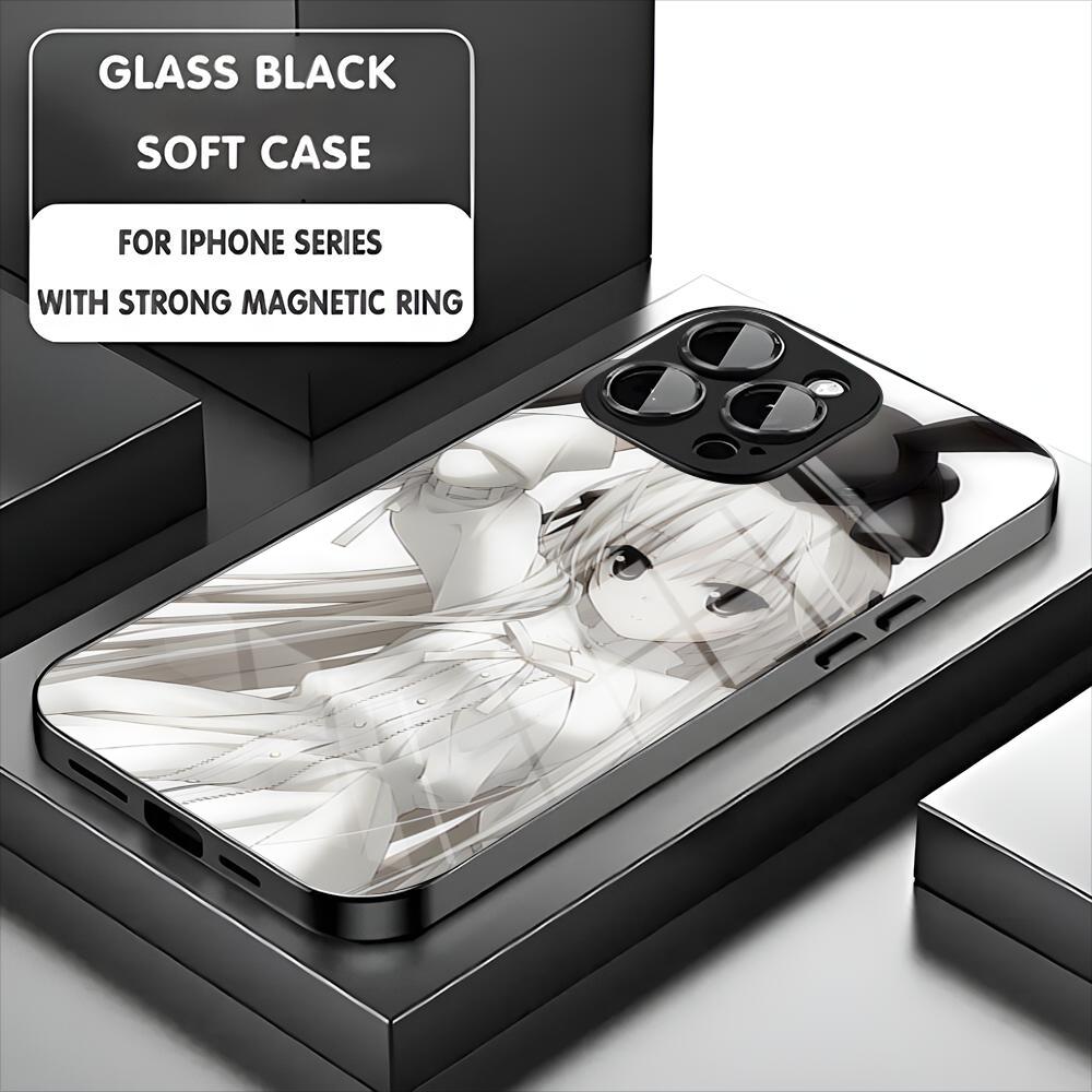 

Y-Yosuga No Sora Phone Case For Iphone 17 16 15 14 13 11 12 Pro Max Mini Plus Magnetic Glass Phone Cover iPhone 13