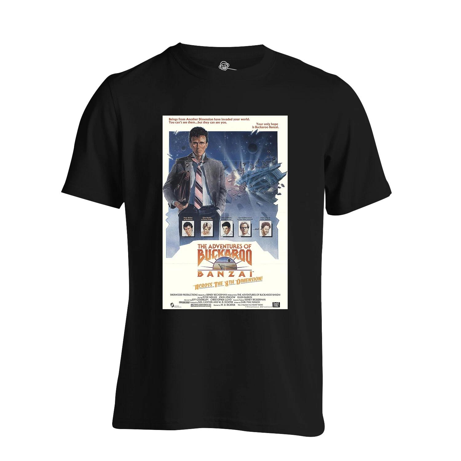 

The Adventures Of Buckaroo Banzai Across T Shirt Classic Movie Film Poster Print 4XL