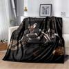 R-Resident Evil Game Gamer Soft Plush Blanket Leon Ada Red Umbrella Blanket for Living Room Bedroom Bed Sofa Picnic Office Cover