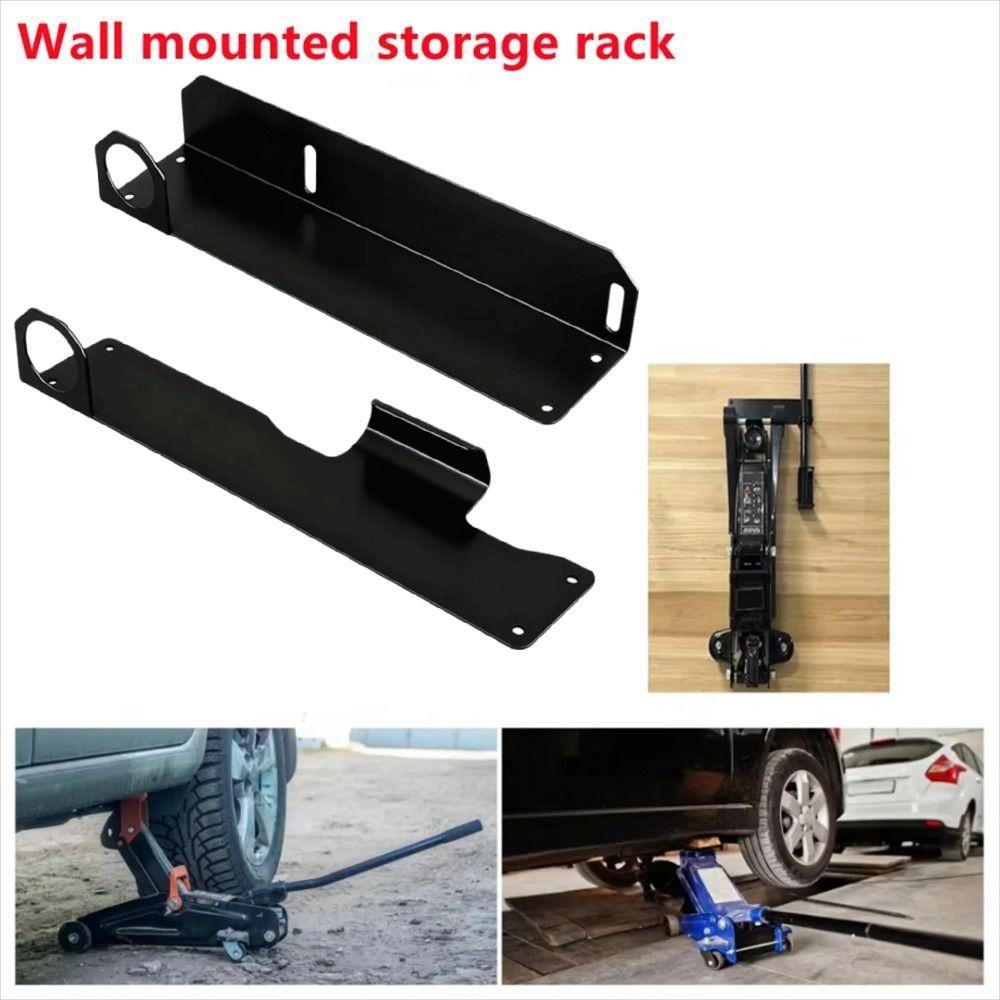 2pcs Heavy Duty Wall Storage Rack Metal Brackets Garage Tool Organizer  Home Workshop