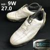 FOOTJOY Dial-Type Leather Golf Shoes White Size 9 (27.0cm)(USED)