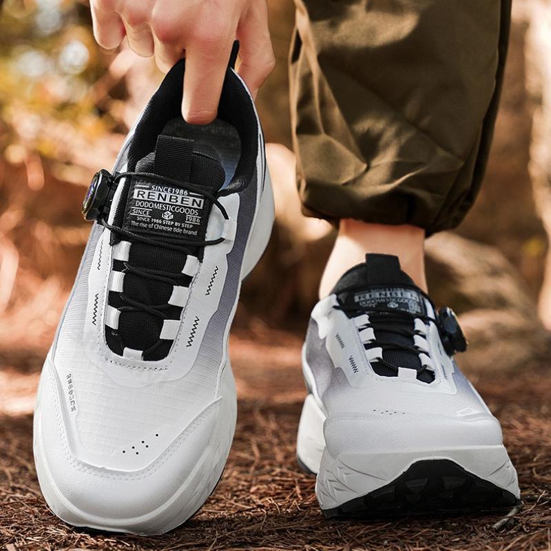 Fashion Men's Shoes 2025 New Spring Breathable Mesh Anti Slip Fashion Work Thick Soled Casual Sports Shoes Comfortable Slip on Sneakers