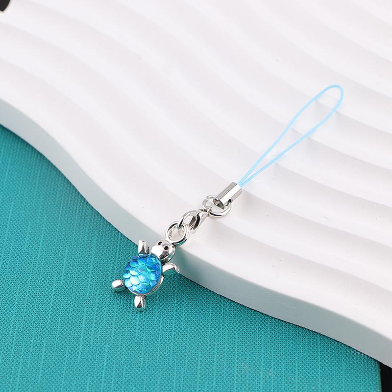 

Анти-потеря Мини Рыбья Чешуя Черепаха Мобильный Телефон Ремешок Цепи Подвески Сумка Подвески Украшения