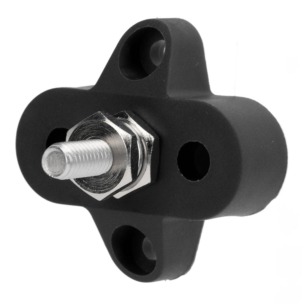 DC 48V M6 Heavy Duty Battery Power Distribution Terminal Block Junction Post for Car Marine Trailer RV BoatBlack
