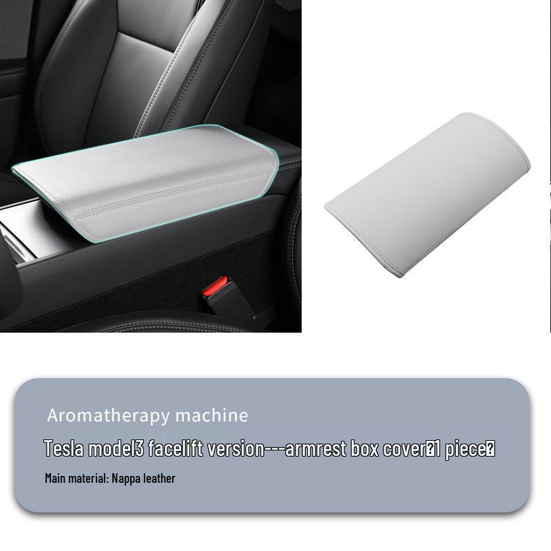 Tesla Model 3/Y Suede Armrest Protective Cover