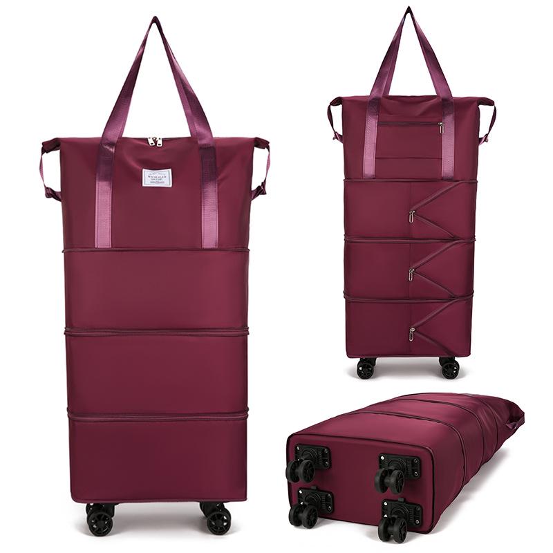 Extra Large Travel Bag with Trolley Sleeve – Oxford Cloth Maternity & Business Bag for Short Trips