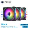 UPSIREN PF-14 PRISM 4PRO Computer Chassis Fan 14cm ARGB 4 Pin PWM Quiet Cooling Fan 12V Large Air Volume 61.5CFM/650-1800RPM