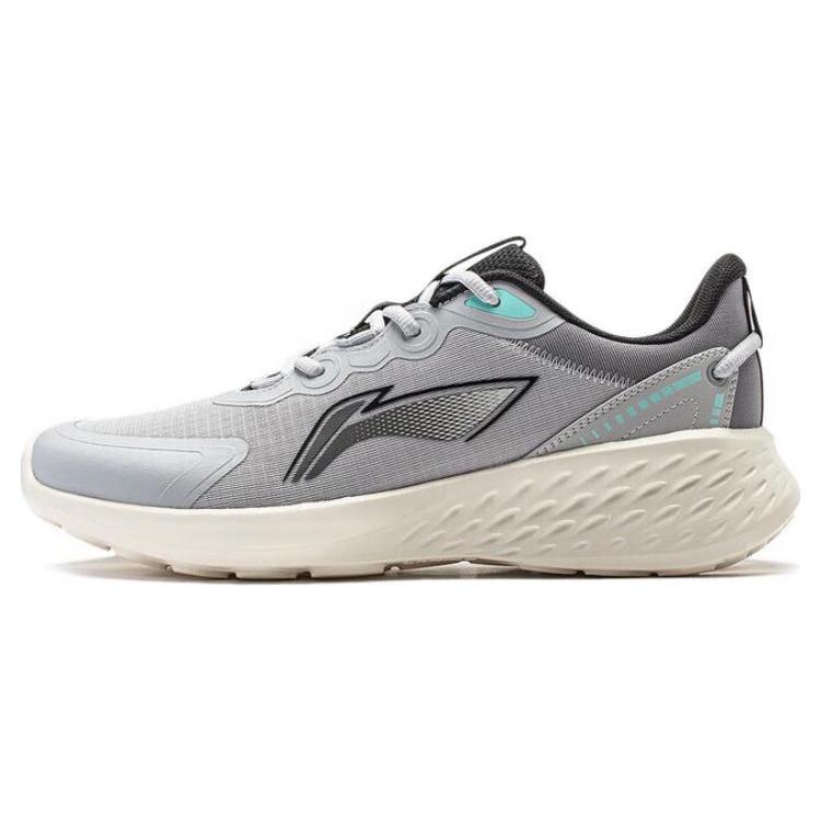 

New LiNing Soft Cushioning, Wear Resistant Low Top Running Shoes Men s Gray ARST047-4 43