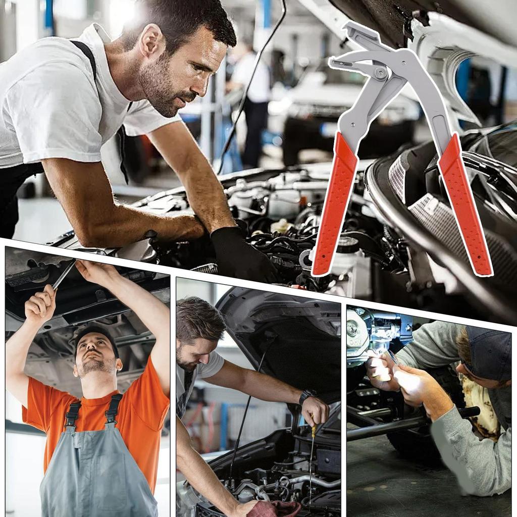 Car Clip Removal Tool and Trim Removal Pliers, Heavy-duty Car Fastener Remover, Suitable for Door Panels, Trim Clips, Rivets and