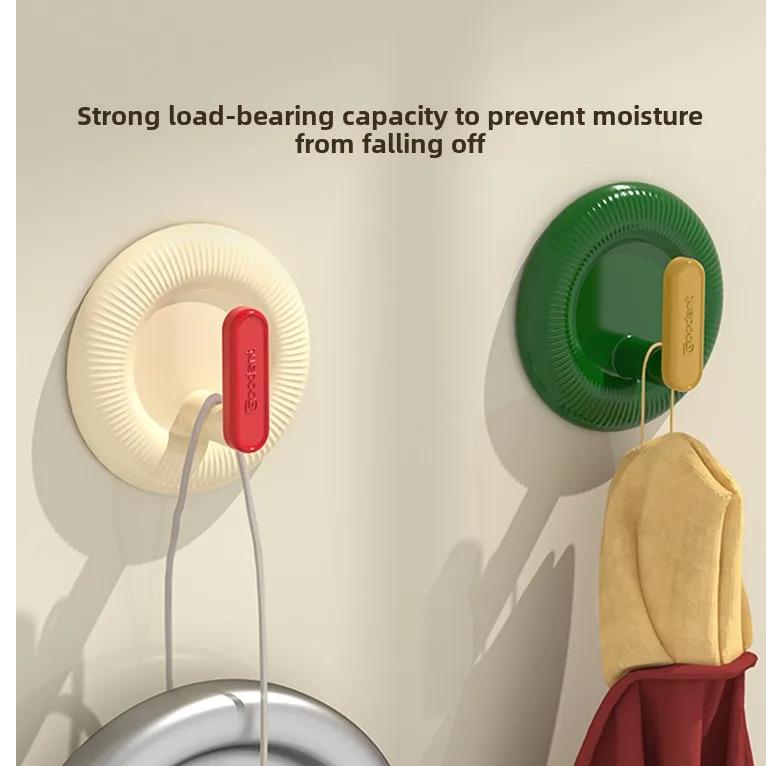 

Роскошные самоклеящиеся настенные крючки для ванной комнаты Хранение полотенец Без следов Не требуют сверления Прочная несущая способность Пластиковые крючки