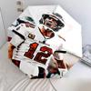 Tom Brady pattern, automatic folding umbrella, portable and foldable design, 8 ribs, a Christmas or birthday gift.