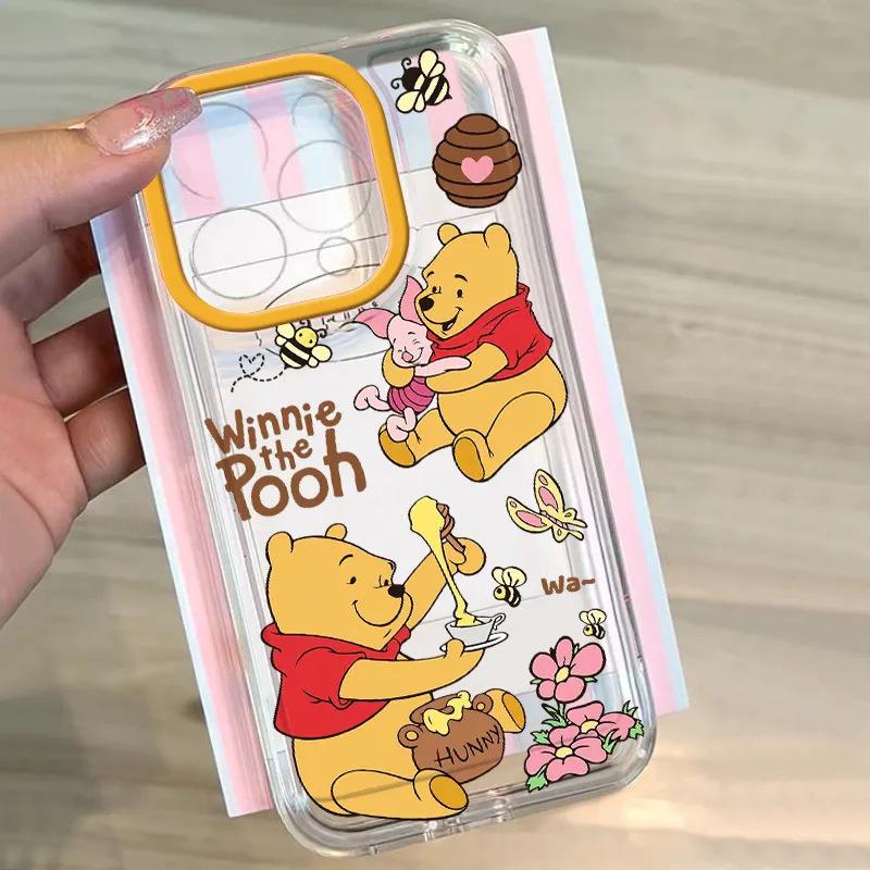 Honey Winnie the Pooh for Apple 15 16 mobile phone case 15promax 16pro space case 11 new 16E