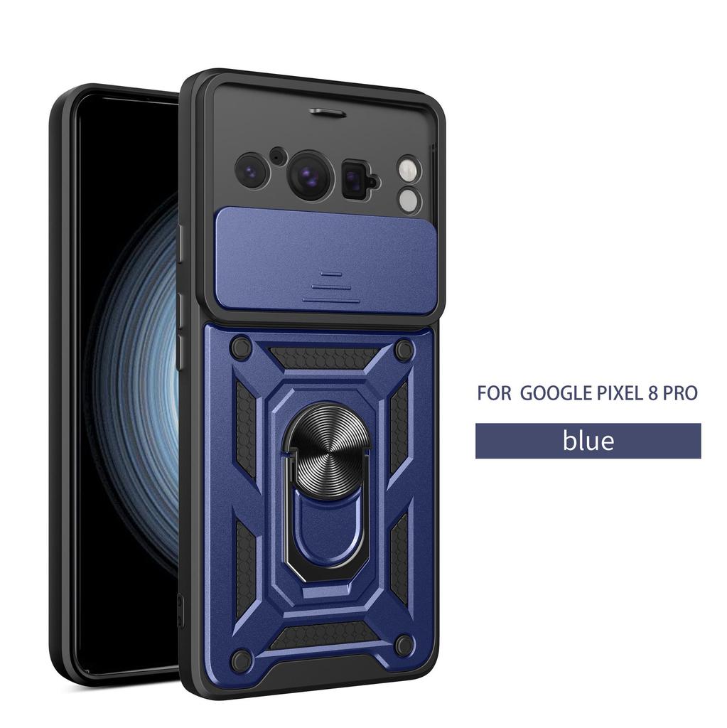 Universal Google Pixel 9A/9Pro/8Pro Slide Window Stand Phone Case