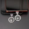 1pc Mobile Phone Dust Plug Alloy Rhinestone Tree of Life Pendant Suitable for Mobile Phone Dust Plug The Best Gift for a Friend