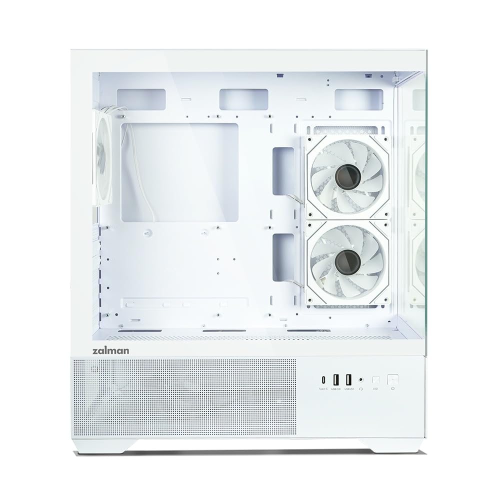 ZALMAN CHRONIX V2 White Mid-Tower PC Case CS9470
