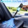 Turbo Fan Blow And Suction 2 In 1 Violent Jet Fan Blowing Snow For Car RV Truck Trailer Electric Air Duster Cleaning Blower Tool