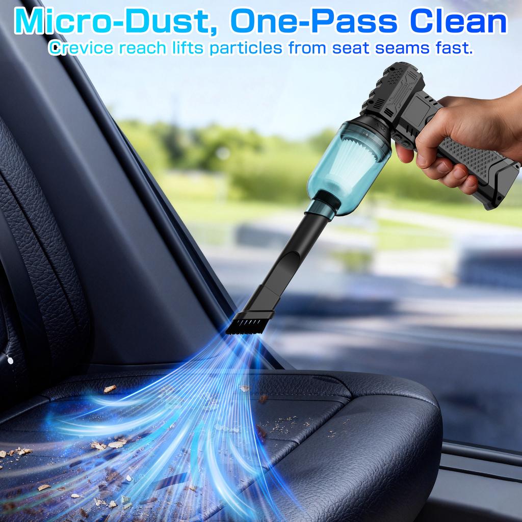 Turbo Fan Blow And Suction 2 in 1 Violent Jet Fan Blowing Snow For Car RV Truck Trailer Electric Air Duster Cleaning Blower Tool