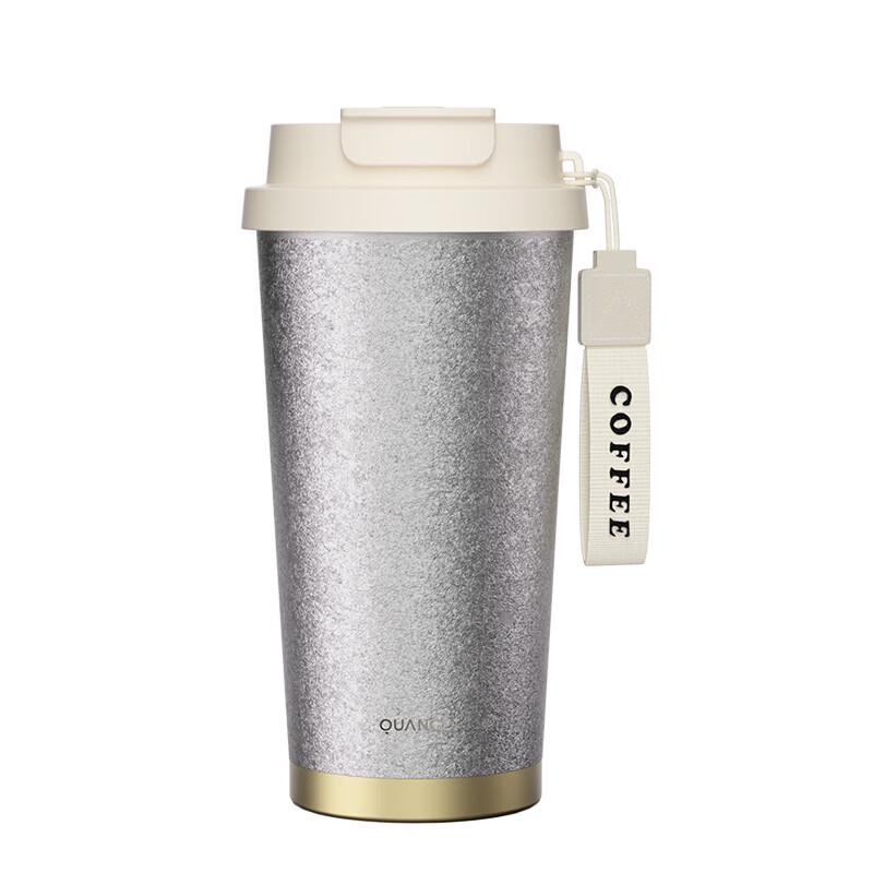QUANGE 520mL Titanium Thermal Coffee Mug