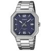 Standard Series 50M Water Resistant Date Display Quartz Movement Stainless Steel Strap Men Watches Blue MTP-B195D-2AV