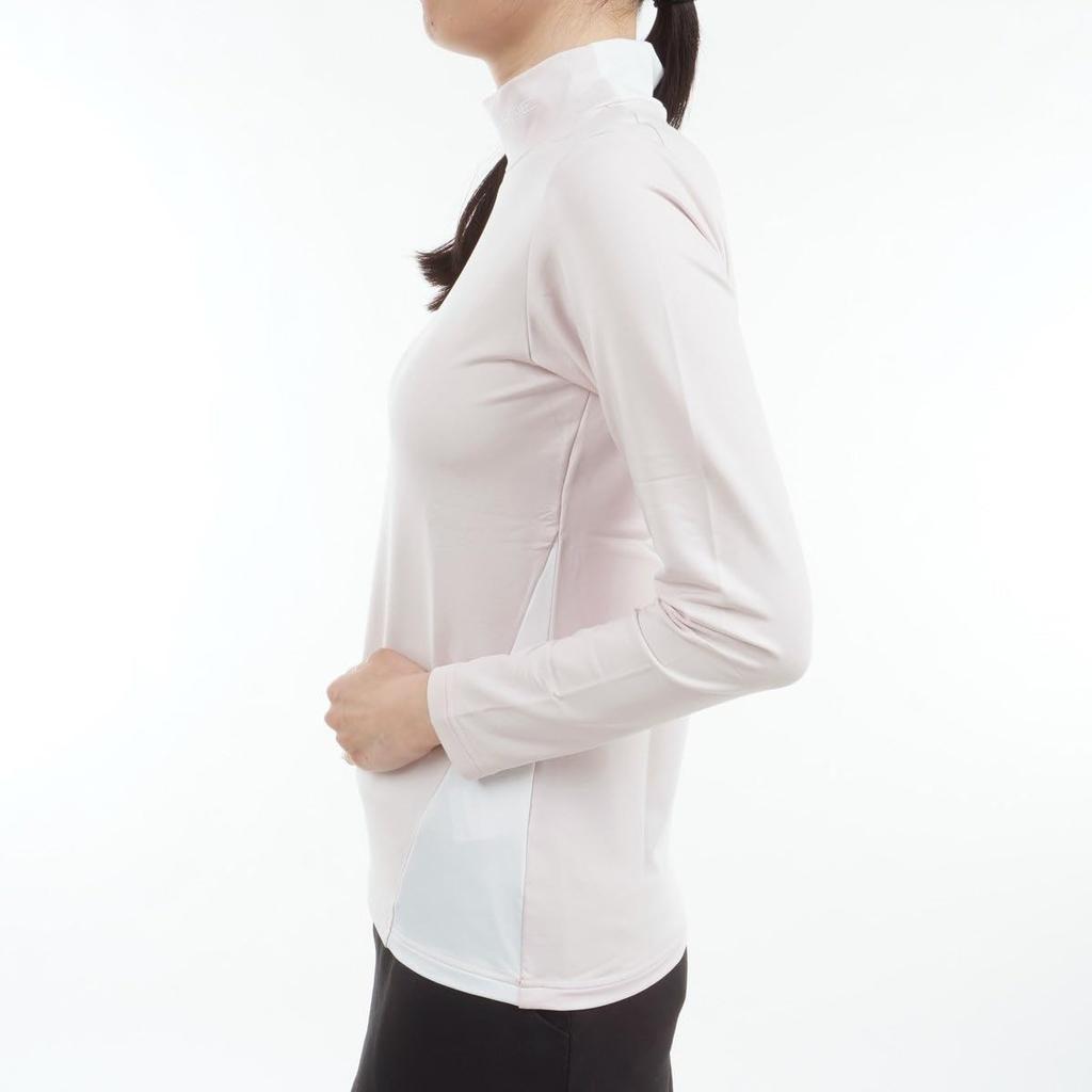 TaylorMade Windblock L/S Mock Pink Women's Size 24FW UN398