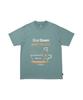 Snow Peak Relaxation T-Shirt TS-25AU005, Short Sleeve, Men's and Women's, Light Green, Size M