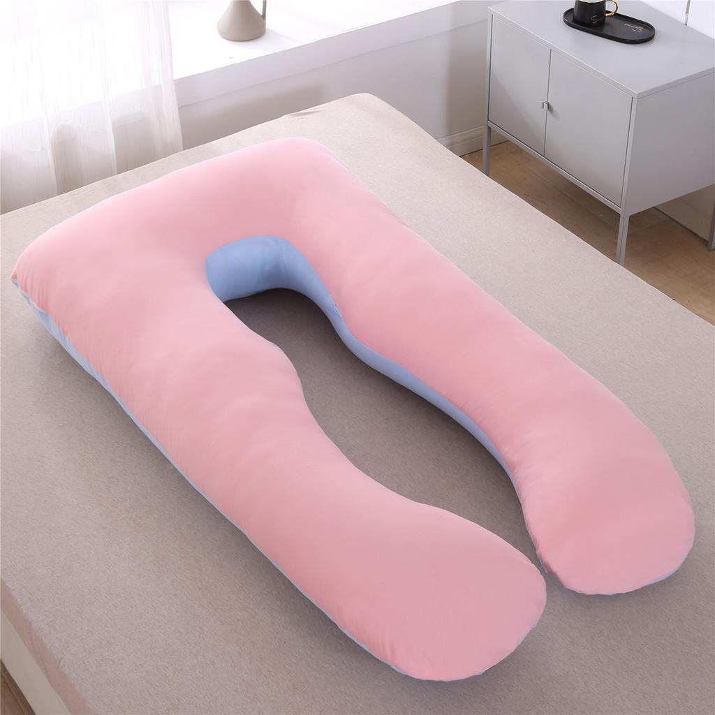 Multifunctional Pregnant Women's Pillow Side Lying Pillow Pure Cotton Detachable and Washable U-shaped Napping Pillow Cushion