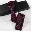 Adjustable Lazy Men Knot-free Tie Flat Head Automatic Zipper Necktie  Suit Accessories