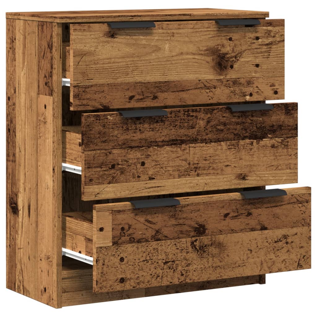 Vidaxl Cabinet, Old Wood, 60X30X70 Cm, Wood-Based Material