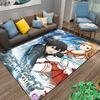 Sword Art Online Slot Kirito Asuna Swords Anime Game Poster Art, unique artistic floor rug for living room dorm apartment