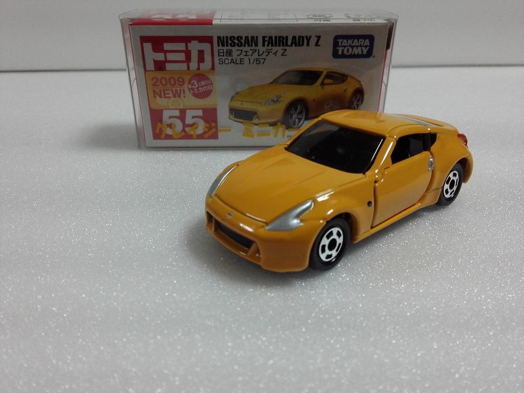 Out of Print Tomica No. 55 Nissan Fairlady Z YE Crazy Miniature Car Circle with Case