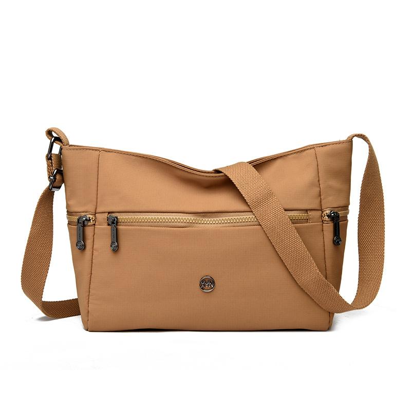 Women's Shoulder Bag Lightweight Crossbody Bag Water-Repellent Nylon Bag Mother Bag