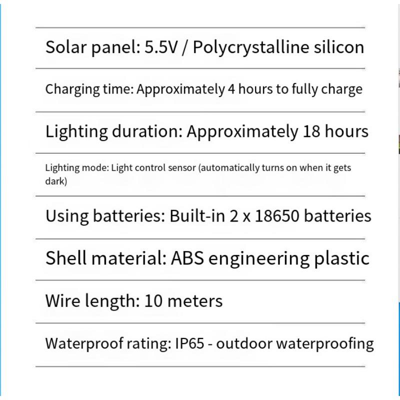 1SET Solar LED Chandelier, Single or Double Head Outdoor Chandelier, IP65 Protection Rating Camping Decorative LED Bulb